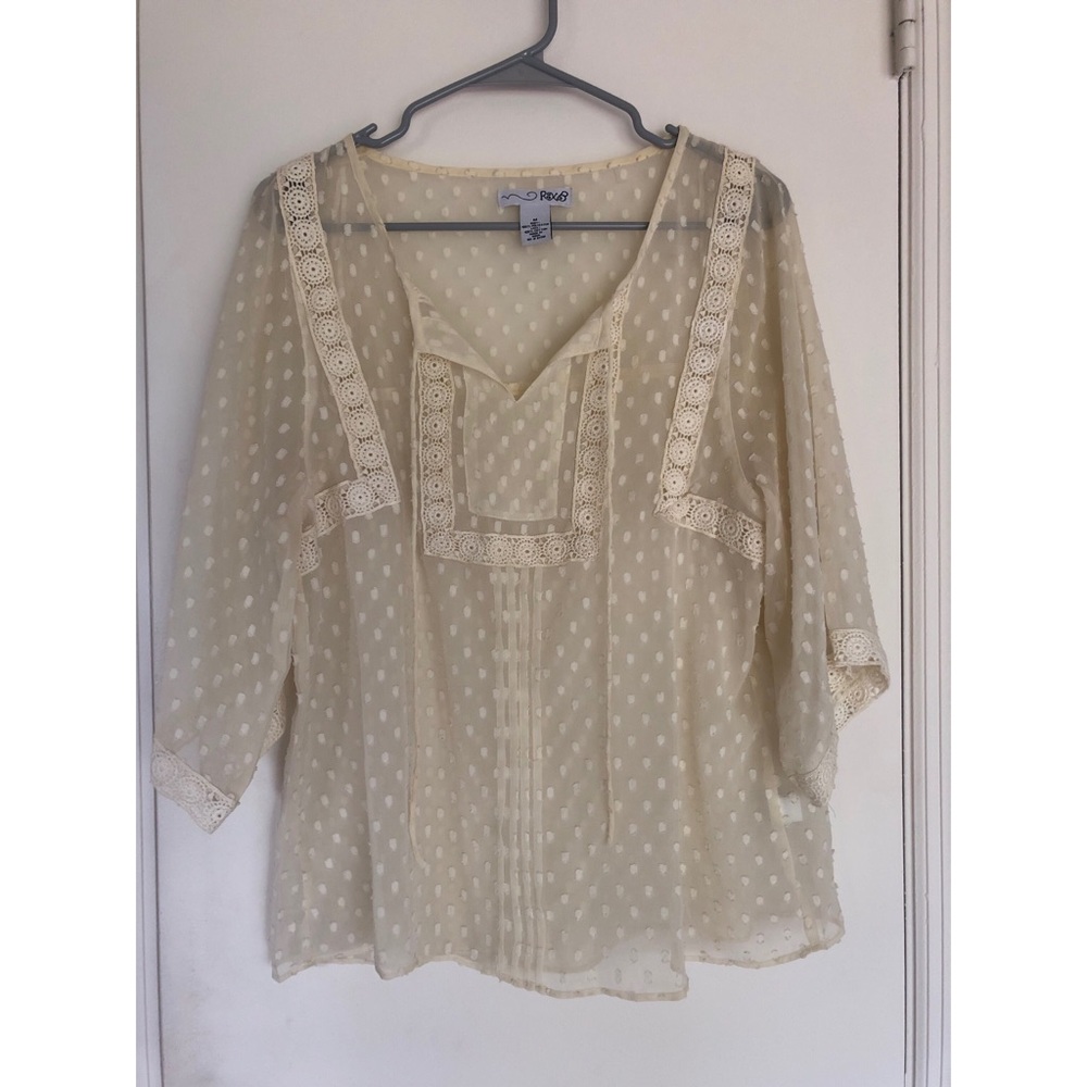 Sheer Hippie Blouse